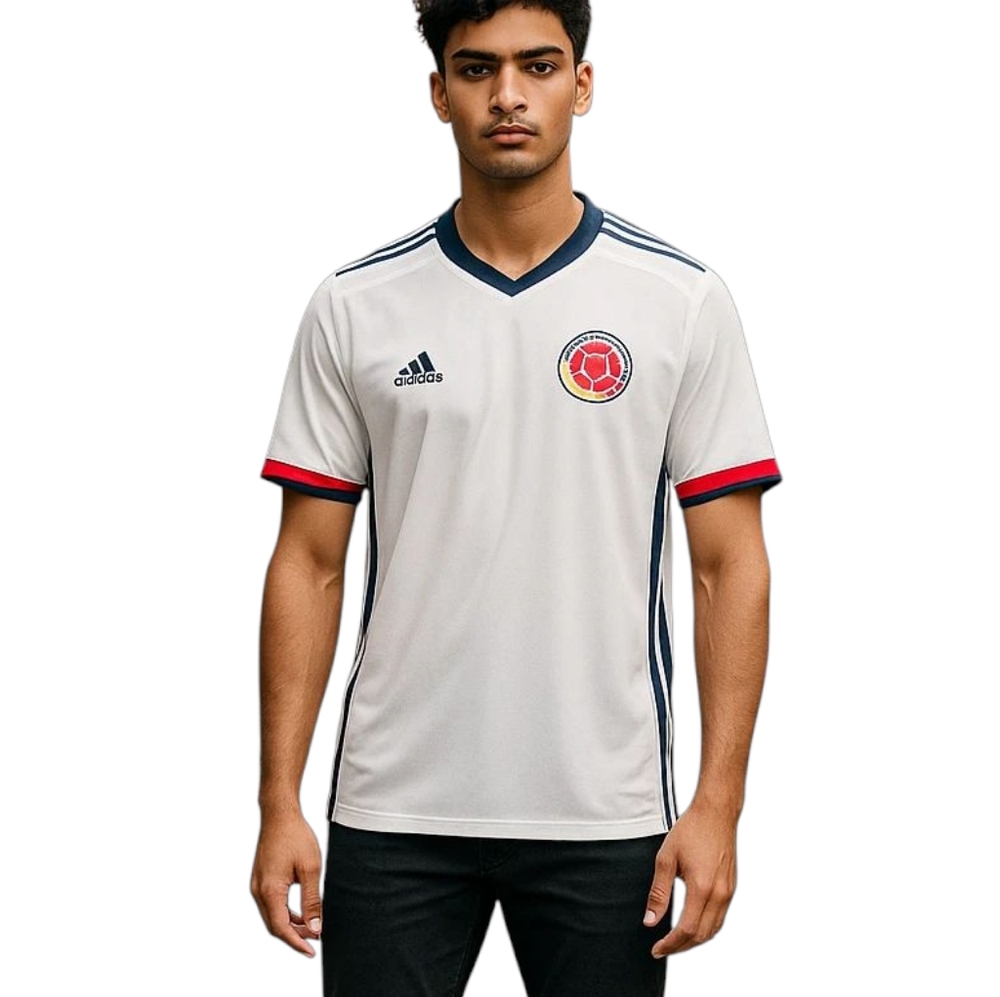 Adidas Futbol White Polo Soccer Jersey - Men's - Performance Tee